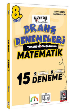 9786258576337 Yargı Ders Arkadaşım, Matematik Kitabı, Deneme Kitabı