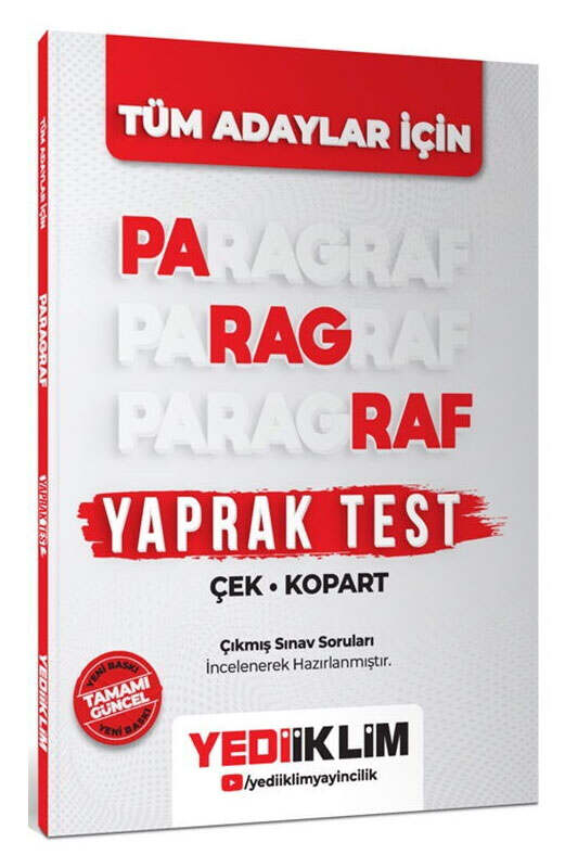 Yediiklim Yayınları 9786258537277